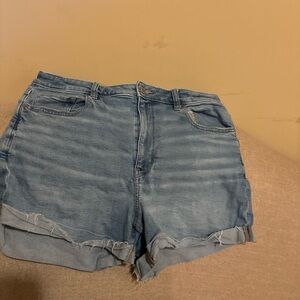 American Eagle Outfitters Light Blue Jean Shorts
